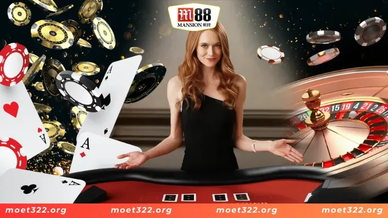 Tổng hợp các trò chơi có Live Dealer tại M88